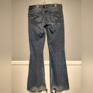 Silver Brand Flares Sz 31